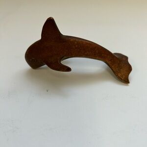 Whale/ sports Fishing/ Mission Bay/ iron paper weight/